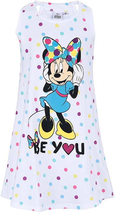 Disney Minnie Maus Mädchen Baby Nachthemd, weiß Gr. 92