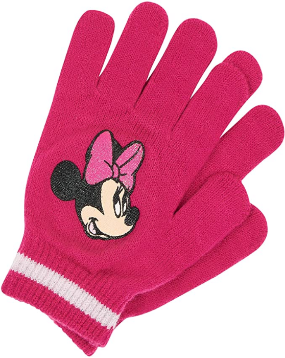 Disney Minnie Maus Mädchen Handschuhe, rosa UNI