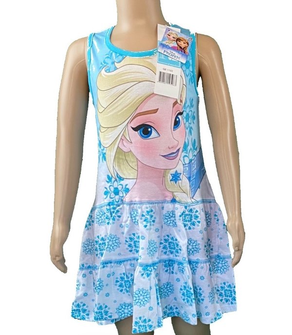 Disney Frozen - Die Eiskönigin Mädchen Sommerkleid Kleid, türkis oder rosa