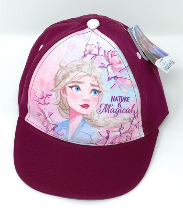 Disney Frozen - Die Eiskönigin 2 Mädchen Baseballcap, Cap, Cappy, Mütze mit Elsa Motiv