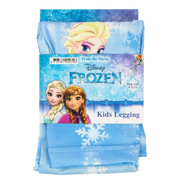 Disney Frozen - Die Eiskönigin Mädchen Leggings dünn Hose Anna & Elsa