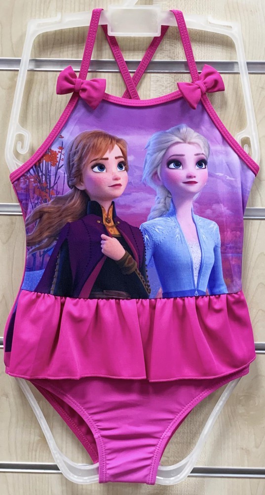 Disney Frozen - Die Eiskönigin Mädchen Badeanzug Anna & Elsa