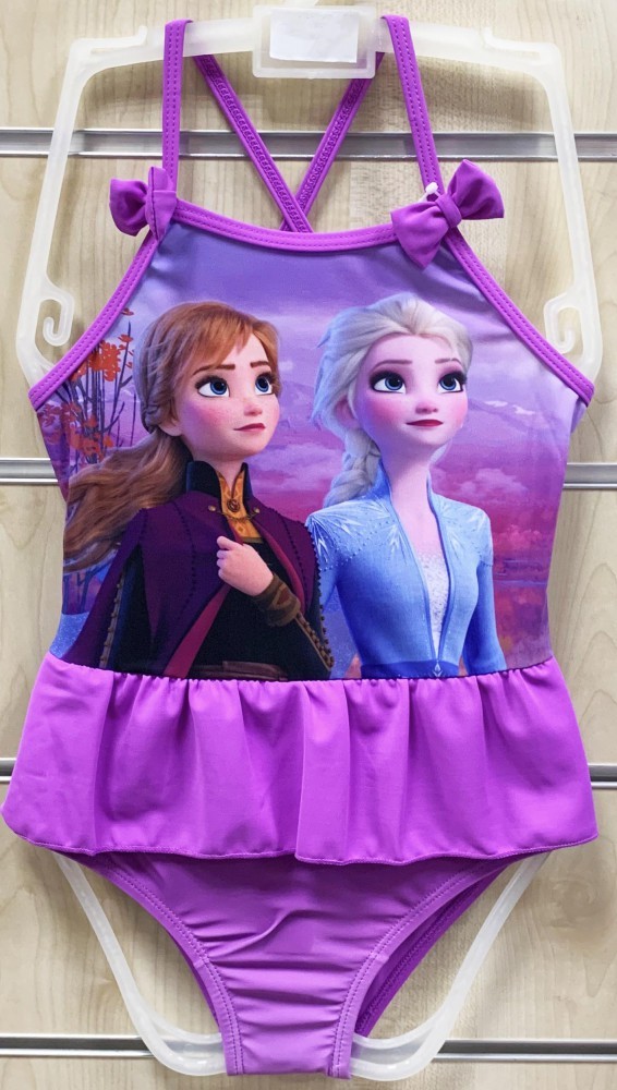 Disney Frozen - Die Eiskönigin Mädchen Badeanzug Anna & Elsa